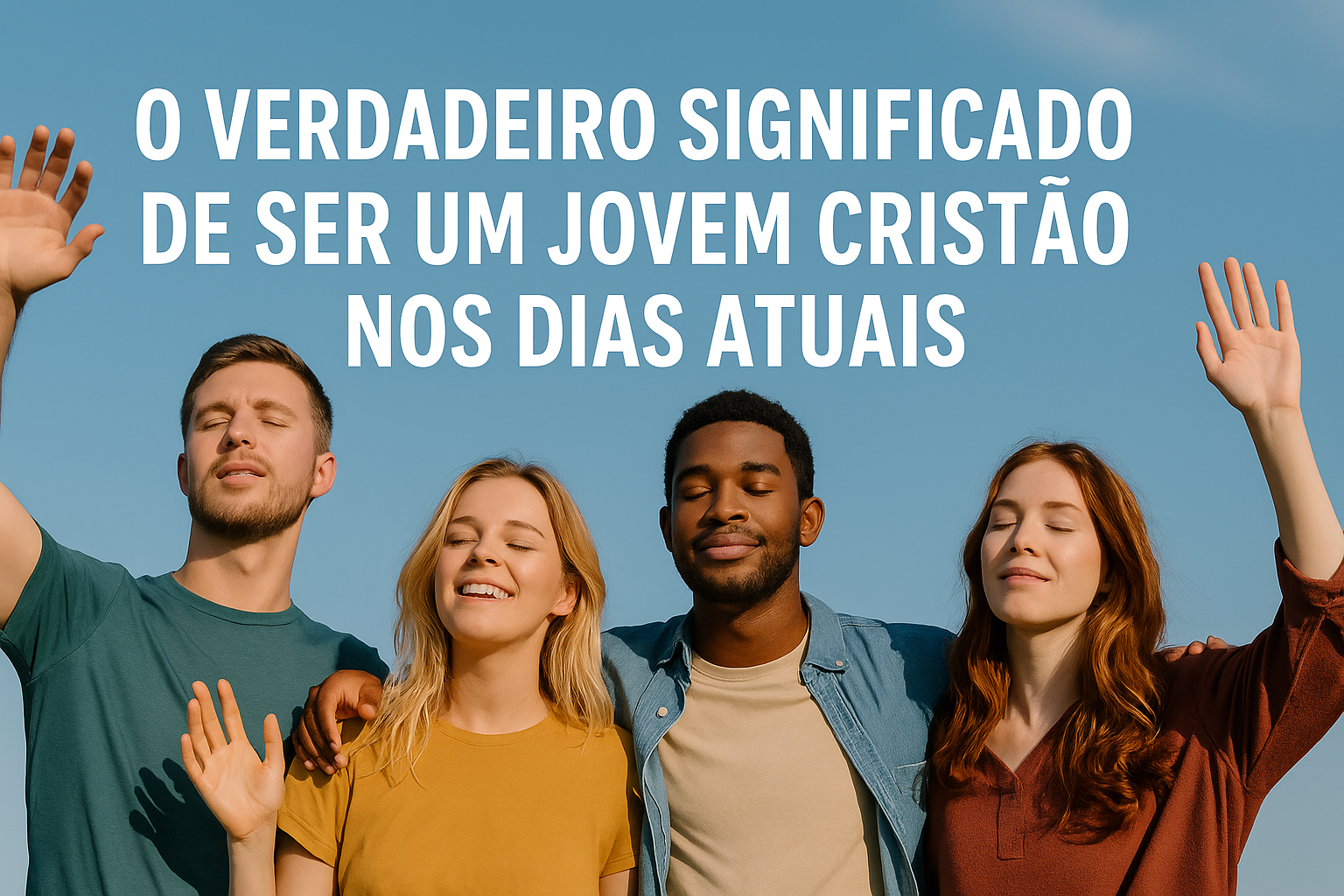 O verdadeiro significado de ser um jovem cristão nos dias atuais