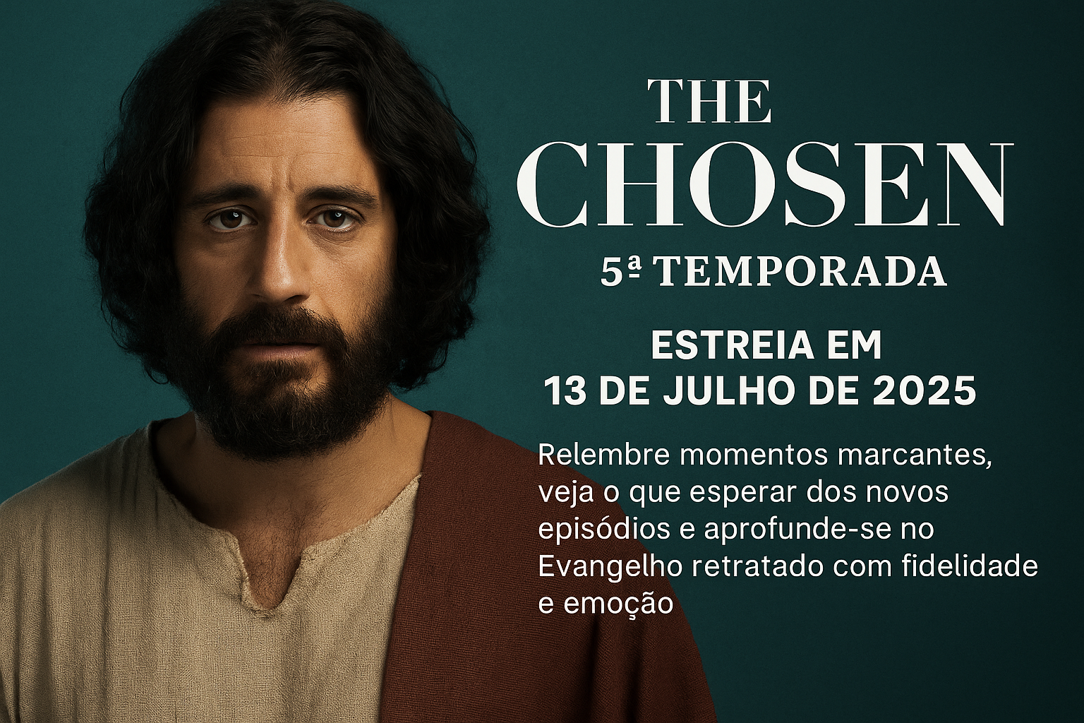 5ª Temporada de The Chosen: A Jornada até e o Impacto do Evangelho em Tela